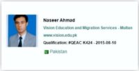 Naseer Ahmad – Qualified Education Agent Counsellors