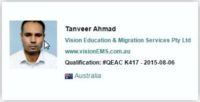 Tanveer Ahmad – Qualified Education Agent Counsellors